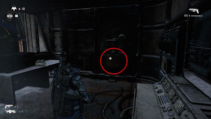 W sterowni znajdziesz jeden komponent - Akt 2 Rozdział 4 - Źródło wszystkiego | Solucja Gears 5 - Gears 5 - poradnik do gry