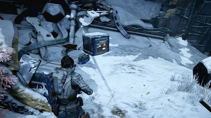 Wskocz po ścianie na górę - znajdziesz się przy kolejnym wraku Kondora - Akt 2 Rozdział 4 - Źródło wszystkiego | Solucja Gears 5 - Gears 5 - poradnik do gry