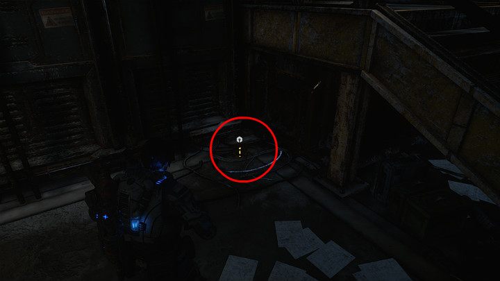 Na podłodze znajdziesz pierwszy komponent - Akt 2 Rozdział 4 - Źródło wszystkiego | Solucja Gears 5 - Gears 5 - poradnik do gry