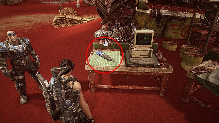 Wyjdź z budynku i podejdź do Bairda - Akt 3 Rozdział 1 - Wielka szansa | Solucja Gears 5 - Gears 5 - poradnik do gry