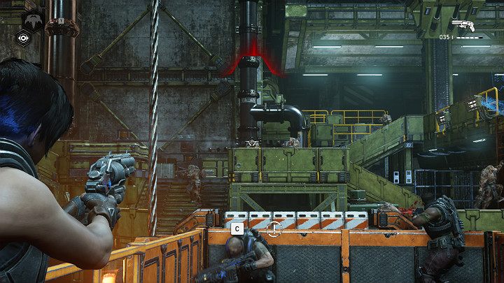 Wróć na suwnicę i odblokuj drugą satelitę - Akt 3 Rozdział 2 - Rakietowy plan | Solucja Gears 5 - Gears 5 - poradnik do gry