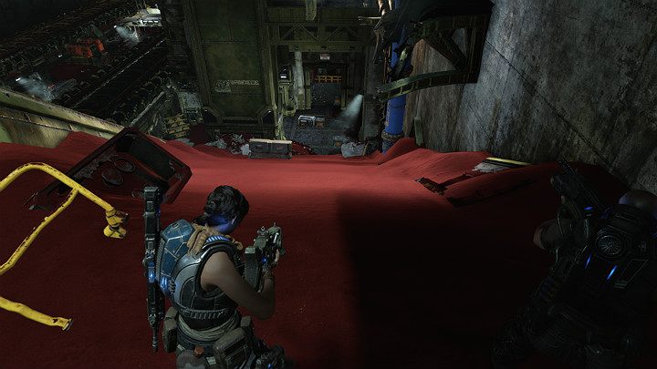 Dalsza droga prowadzi w dół skarpy - Akt 3 Rozdział 2 - Rakietowy plan | Solucja Gears 5 - Gears 5 - poradnik do gry