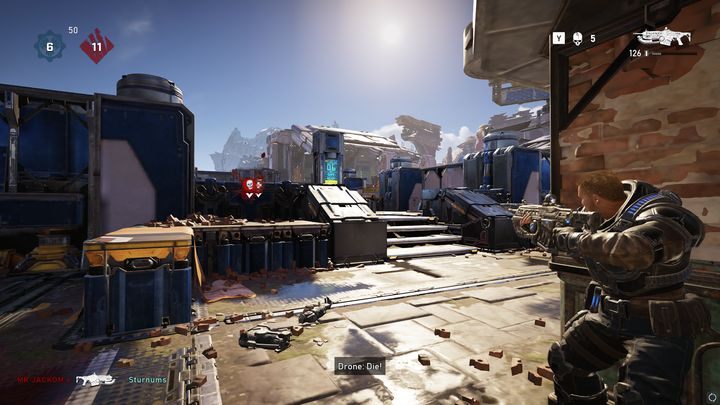 Wychylanie się, by oddać strzał może być ryzykowne - Porady ogólne do Gears 5 - Gears 5 - poradnik do gry