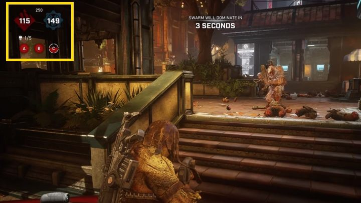 O aktualnym stanie wszystkich obszarów informuje interfejs gry - Multiplayer w Gears 5 - Gears 5 - poradnik do gry