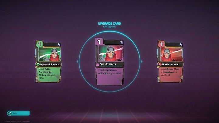 Z powodu tej kart dobrze jest już od samego początku zdecydować którym ze stylów chcemy grać - Składanie talii w Griftlands - Griftlands - poradnik do gry