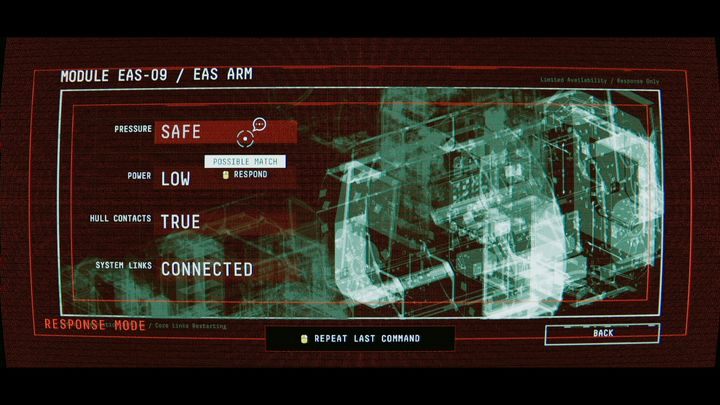 Emma włączy Ci dostęp do systemu diagnostycznego, po czym wspomni że utknęła w module 11 i musi dostać się do modułu 9 - Observation: Przebudzenie, solucja, etap 1 - Observation - poradnik do gry