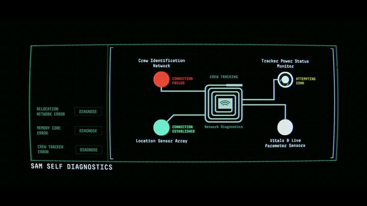 Przejdź do ostatniej diagnozy (CREW TRACKER ERROR) - Observation: Przebudzenie, solucja, etap 1 - Observation - poradnik do gry