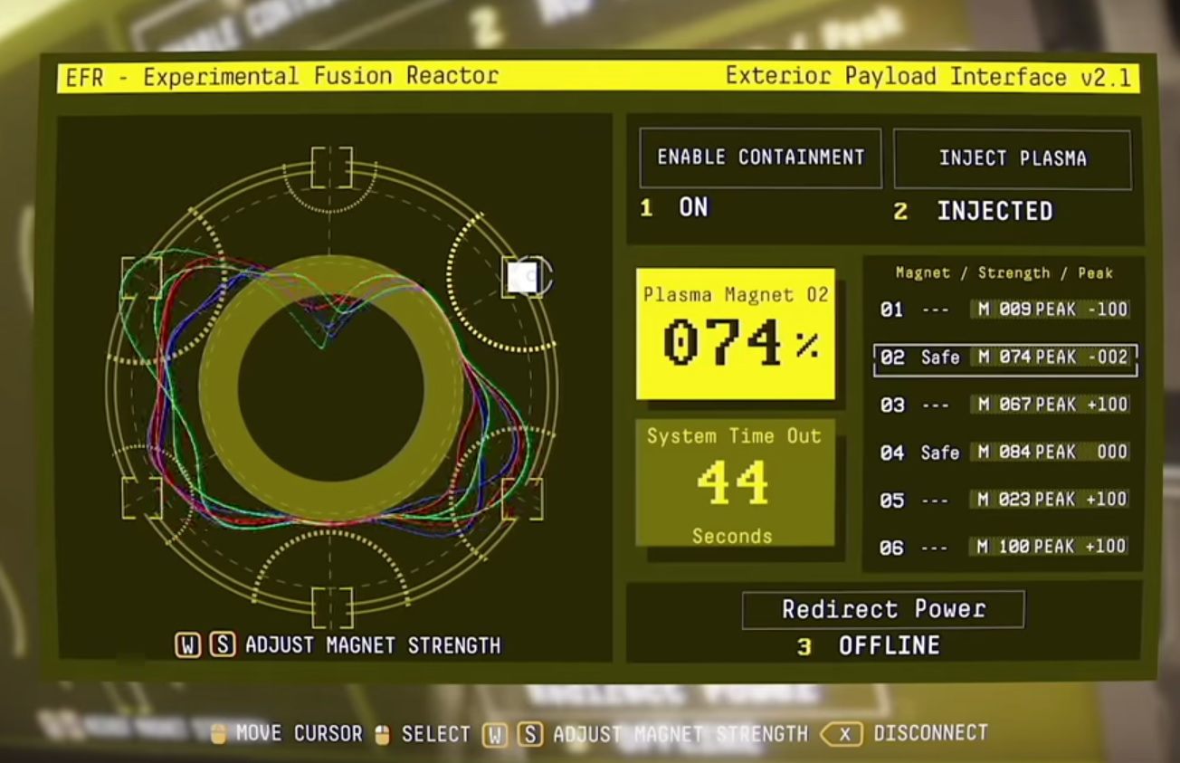 Podłącz się do niego, kliknij na ENABLE CONTAINMENT a potem na INJECT PLASMA - Observation: Reaktor, solucja, etap 2 - Observation - poradnik do gry