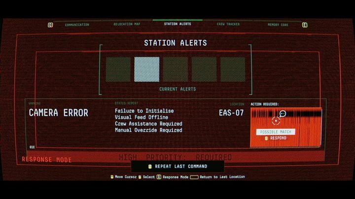 Po krótkim przerywniku filmowym wciśnij R i odpowiedź Emmie - Observation: Drugi spacer kosmiczny, nadanie wiadomości, solucja, etap 5 - Observation - poradnik do gry