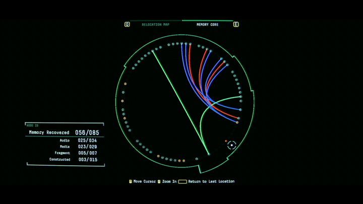 Przejdź do pamięci SAMa, kliknij na migoczący punkt po czym kliknij na niego prawym przyciskiem myszy - Observation: Druga stacja, solucja, etap 6 - Observation - poradnik do gry