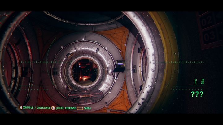 Podążaj dalej aż natrafisz na kolejny komputer z wiadomością od Josha (JR-ALL - ANYONE SEEN JIM - Observation: Druga stacja, solucja, etap 6 - Observation - poradnik do gry