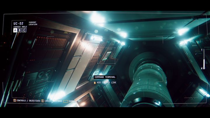 Połącz się z kamerami w module UC-02 i zaloguj się do COMMAND TERMINAL - Observation: Jim Elias, solucja, etap 7 - Observation - poradnik do gry