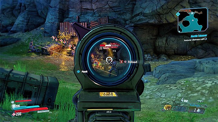 Rozpocznij przemarsz w stronę miejsca, z którego nadawany jest sygnał SOS - Hostile Takeover | Solucja Borderlands 3 - Borderlands 3 - poradnik do gry