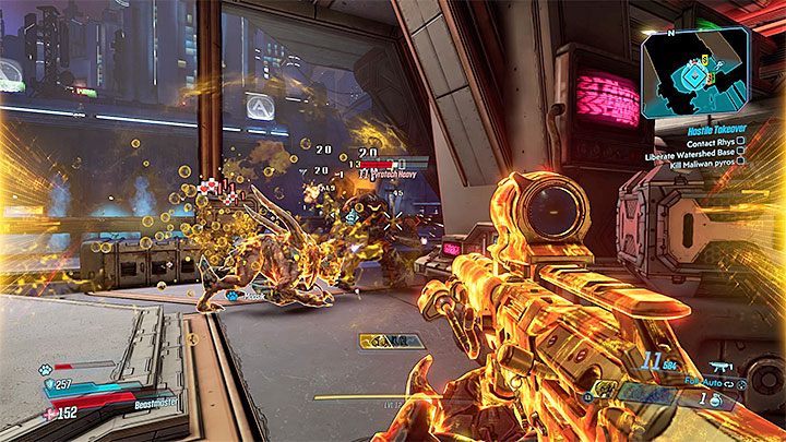 Wyrusz w stronę pobliskiej bazy Watershed Base, którą należy wyzwolić - Hostile Takeover | Solucja Borderlands 3 - Borderlands 3 - poradnik do gry