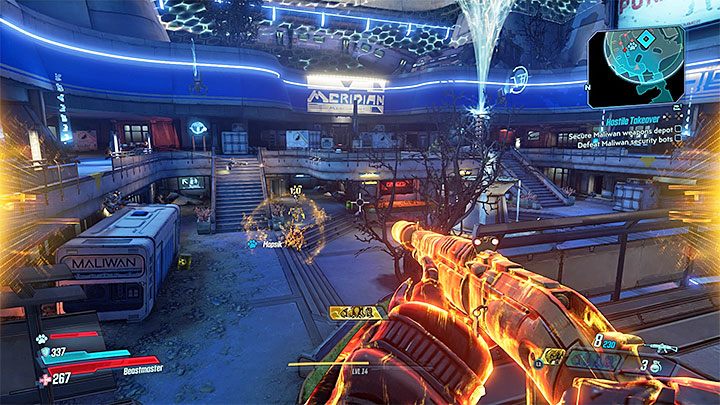 Musisz wyruszyć do nowo wskazanej lokacji, w której ma przebywać najemnik Atlasu - Hostile Takeover | Solucja Borderlands 3 - Borderlands 3 - poradnik do gry