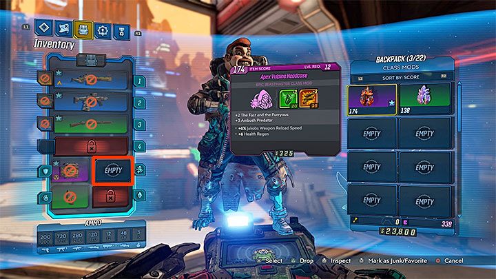 Dodatkową nagrodą za ukończenie misji jest odblokowanie dostępu do modułów klasowych, dzięki którym można zwiększyć wybrane umiejętności bohatera - Hostile Takeover | Solucja Borderlands 3 - Borderlands 3 - poradnik do gry