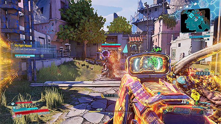 Po dotarciu do wioski czekają cię nowe walki - The Impending Storm | Solucja Borderlands 3 - Borderlands 3 - poradnik do gry