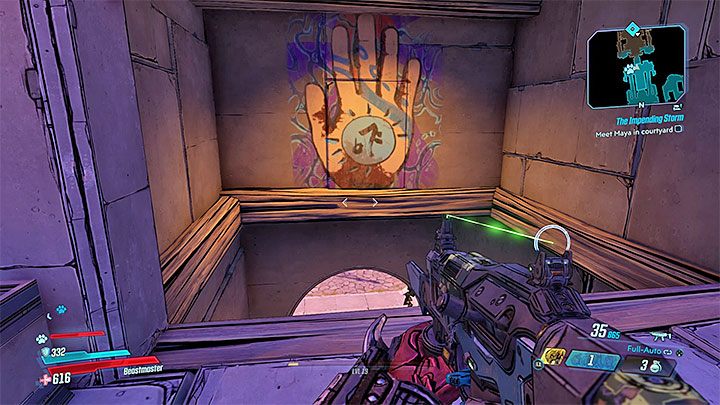 Musisz teraz wyruszyć wraz z Avą do kolejnej części mapy - The Impending Storm | Solucja Borderlands 3 - Borderlands 3 - poradnik do gry