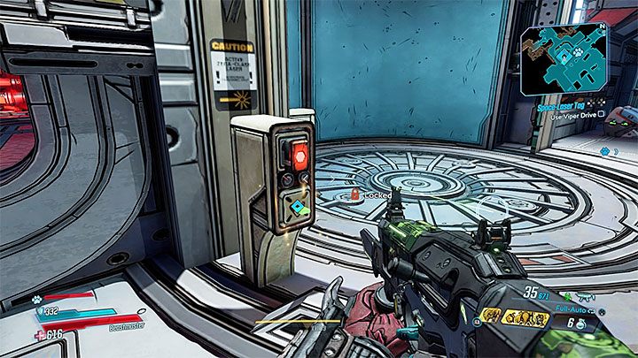 Po bitwie odszukaj terminal żeby odblokować przejście - Space-Laser Tag | Solucja Borderlands 3 - Borderlands 3 - poradnik do gry