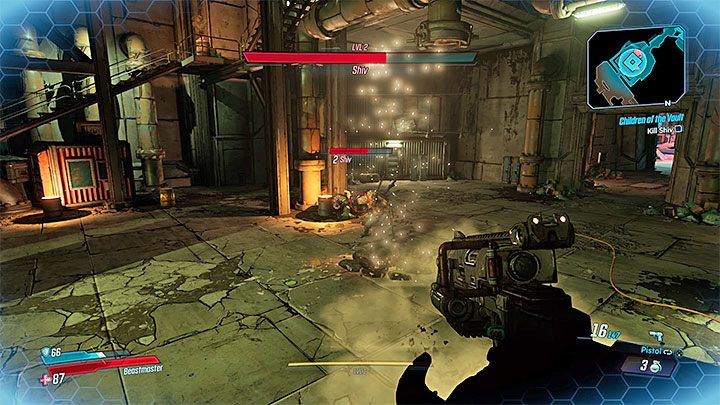 Shiv w trakcie walki wykorzystuje ogromną broń białą - Shiv | Trudni przeciwnicy w Borderlands 3 - Borderlands 3 - poradnik do gry