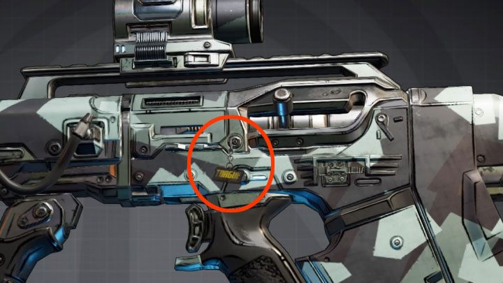 Ozdoby są obiektami bardzo niewielkich rozmiarów i niestety trudno jest przez to dostrzec nawet po jak je zamontujesz na którejś broni z inwentarza - Co to są Weapon Trinkets w Borderlands 3? - Borderlands 3 - poradnik do gry