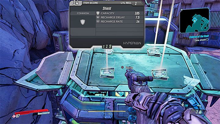 Po walce Claptrap poprosi cię o znalezienie i wyposażenie się w tarczę - Children of the Vault | Solucja Borderlands 3 - Borderlands 3 - poradnik do gry
