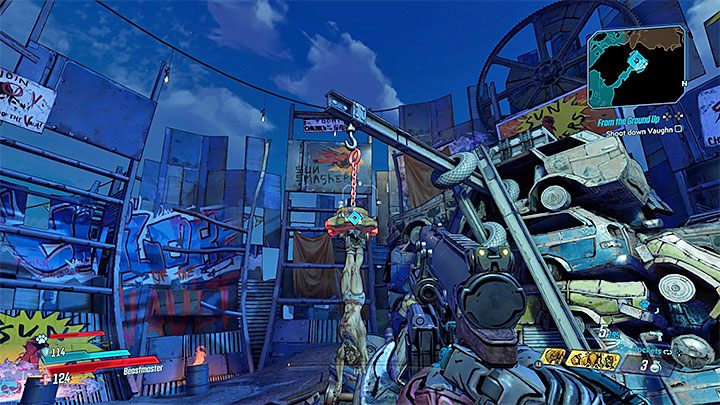 Wyrusz do lokacji, w której ma przebywać poszukiwany wódz (Sun Smasher Chief) - From the Ground Up | Solucja Borderlands 3 - Borderlands 3 - poradnik do gry