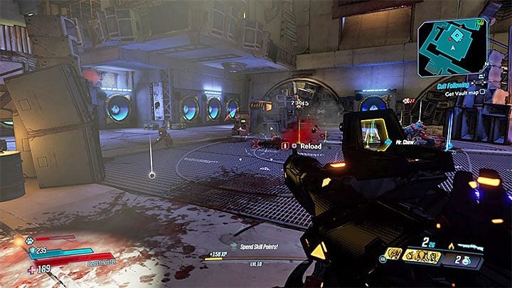 Pokonany boss pozostawi po sobie mnóstwo zwykłego lootu oraz mapę będącą przedmiotem questowym - Mouthpiece | Trudni przeciwnicy w Borderlands 3 - Borderlands 3 - poradnik do gry