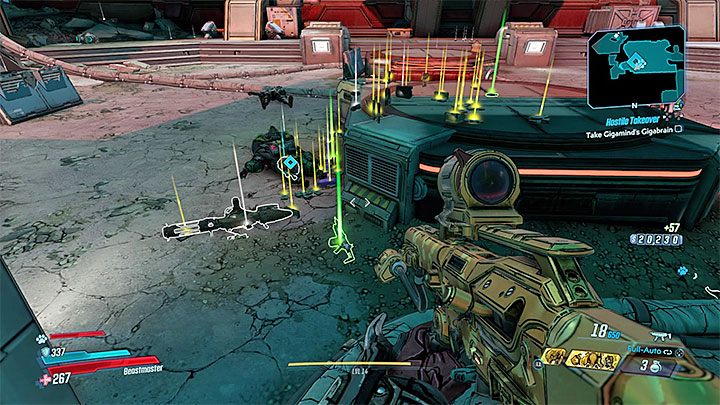 Pokonany boss pozostawi po sobie mnóstwo lootu - kredyty, eridium i różnoraki sprzęt - Gigamind | Trudni przeciwnicy w Borderlands 3 - Borderlands 3 - poradnik do gry