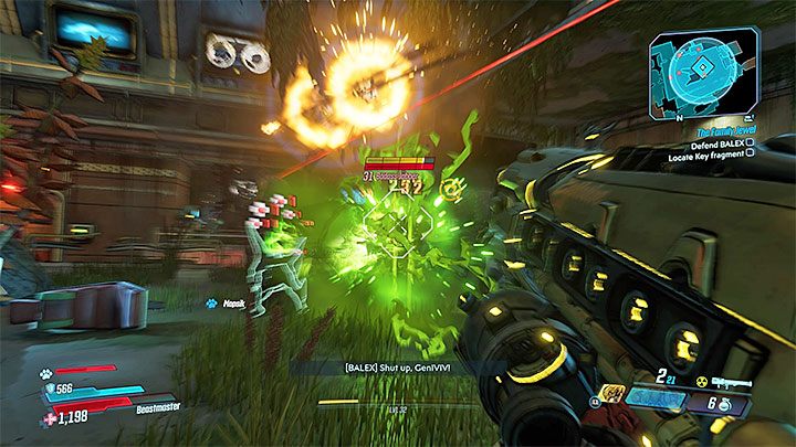 W jednym z kolejnych obszarów otrzymasz zadanie ochraniania BALEX-a pracującego przy komputerze - The Family Jewel | Solucja Borderlands 3 - Borderlands 3 - poradnik do gry