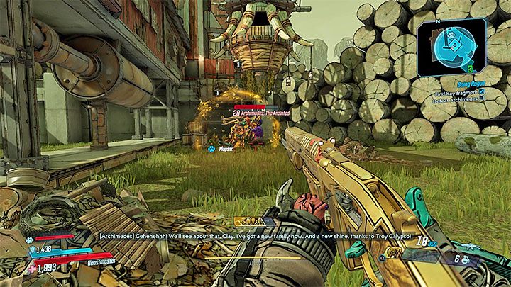 Skorzystaj z możliwości uzupełnienia zapasów przy automatach, bo wkrótce spotkasz mini-bossa - Going Rogue | Solucja Borderlands 3 - Borderlands 3 - poradnik do gry