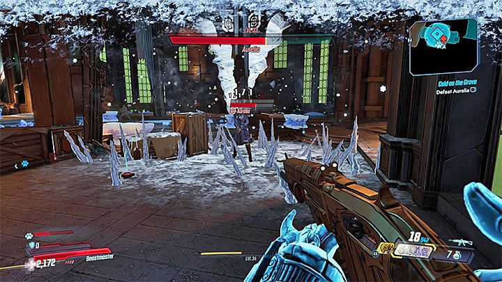 Trzy najczęstsze bezpośrednie ataki Aurelii to - Cold as the Grave | Solucja Borderlands 3 - Borderlands 3 - poradnik do gry