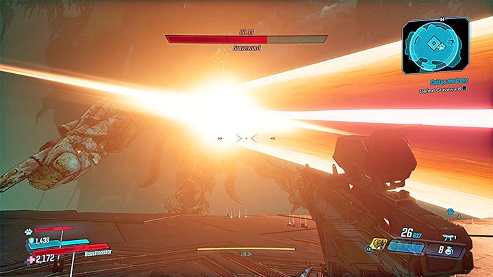 Graveward może także zacząć pluć zielonym kwasem, przy czym jest to zdecydowanie najprostszy do uniknięcia atak bossa - Cold as the Grave | Solucja Borderlands 3 - Borderlands 3 - poradnik do gry