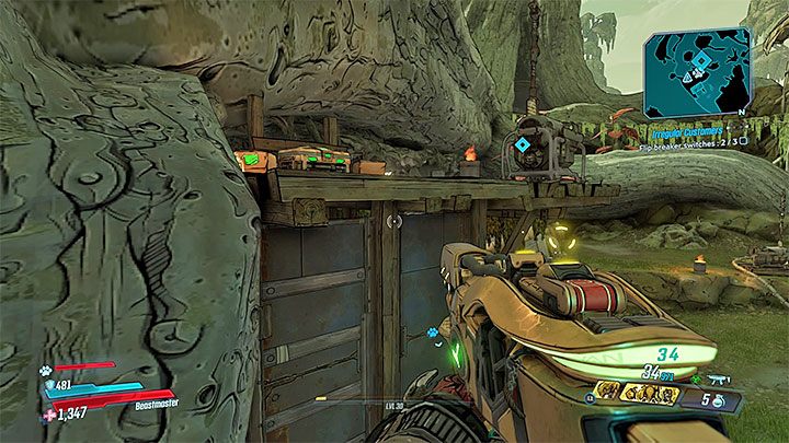 Kolejny cel misji to dotarcie do trzech różnych dźwigni po to żeby przełączyć każdą z nich - Eden-6 | Zadanie poboczne w Borderlands 3 - Borderlands 3 - poradnik do gry