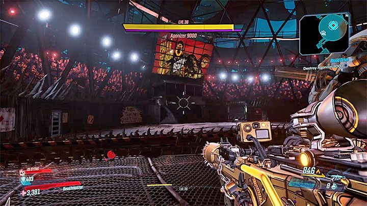 Inny częsty i zarazem bardzo irytujący atak bossa to wysuwane obracające się ostrza - Blood Drive | Solucja Borderlands 3 - Borderlands 3 - poradnik do gry