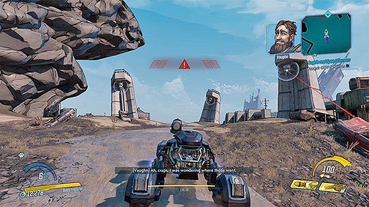 Otrzymasz cel misji dotyczący zaatakowania systemów obronnych COV - Angels and Speed Demons | Solucja Borderlands 3 - Borderlands 3 - poradnik do gry