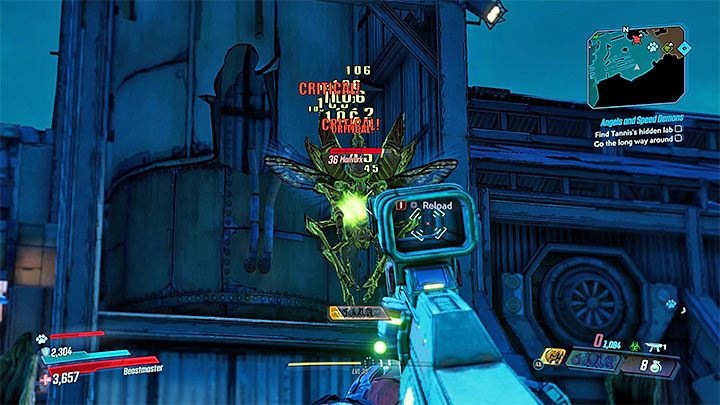 Po zbliżeniu się do znacznika celu misji dowiesz się, że do laboratorium będziesz musiał dotrzeć podążając okrężną drogą - Angels and Speed Demons | Solucja Borderlands 3 - Borderlands 3 - poradnik do gry