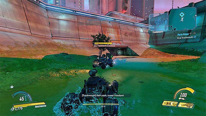 Musisz odnaleźć Trashmoutha i oznacza to konieczność wybrania się do regionu Meridian Outskirts - Promethea | Zadanie poboczne w Borderlands 3 - Borderlands 3 - poradnik do gry