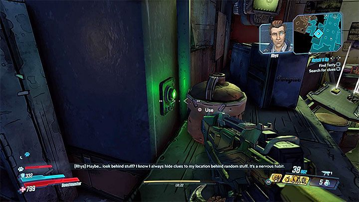 Wykrzyknik pojawi się nad głową Rhysa tuż po ukończeniu głównej misji w Atlas HQ, a więc po zakończonej rozmowie w jego biurze - Promethea | Zadanie poboczne w Borderlands 3 - Borderlands 3 - poradnik do gry