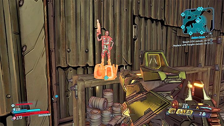 Kolejny cel misji dotyczy dotarcia do lokacji z drukarką 3D po to żeby umieścić w niej plakaty - Pandora | Zadanie poboczne w Borderlands 3 - Borderlands 3 - poradnik do gry