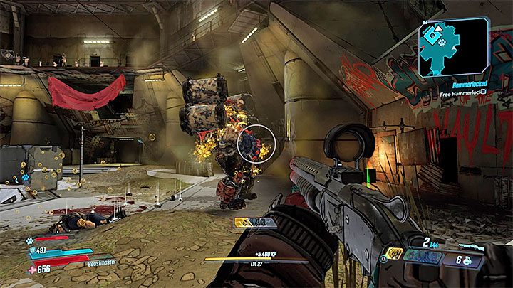 Pokonany boss tradycyjnie już wyrzuci mnóstwo lootu - pozbieraj kredyty, eridium oraz losowe elementy wyposażenia - Warden | Trudni przeciwnicy w Borderlands 3 - Borderlands 3 - poradnik do gry