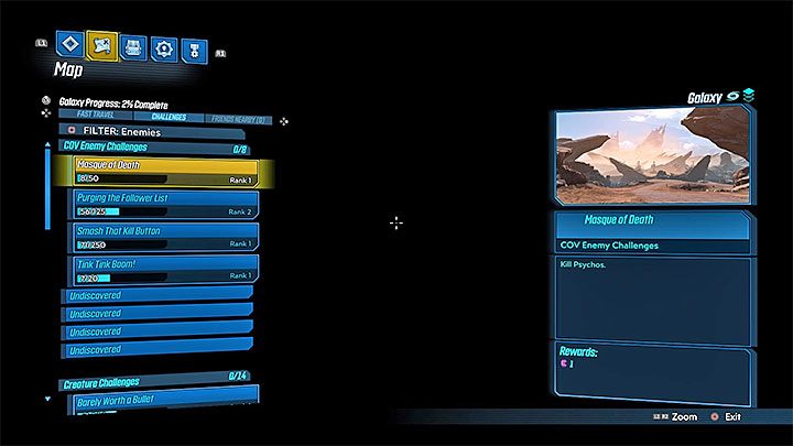 Kolejna metoda to wyzwania globalne powiązane z rangami Guardian Ranks - Jak zdobywać eridium i na co je wydawać w Borderlands 3? - Borderlands 3 - poradnik do gry