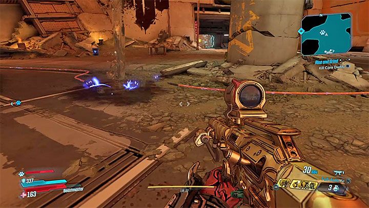 Powtórz ten schemat z kolejnymi dwoma przerwaniami pomarańczowego kabla - Jak dotrzeć do pojazdu Sonic Cyclone w Borderlands 3? - Borderlands 3 - poradnik do gry