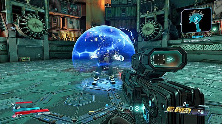 Przystąpienie do walki z bossem Killavolt jest częścią pobocznego zadania Kill Killavolt - Killavolt | Trudni przeciwnicy w Borderlands 3 - Borderlands 3 - poradnik do gry