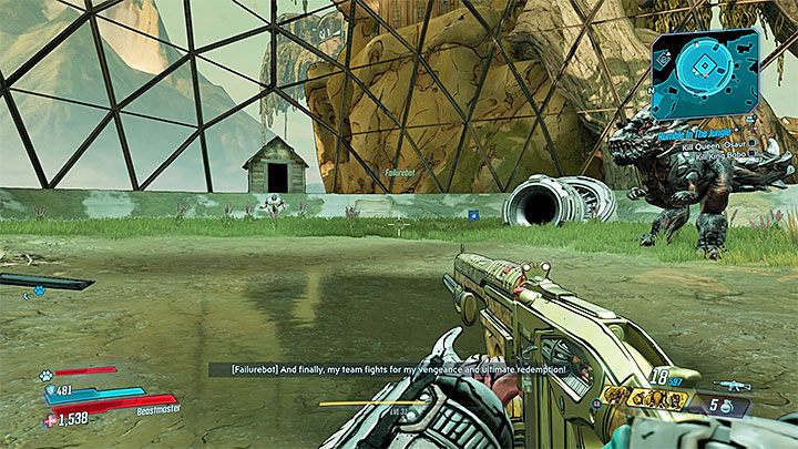 iOsaur oraz King Bobo to wielkie bestie, z którymi musisz zmierzyć się na arenie The Terradome - Queen iOsaur & King Bobo | Trudni przeciwnicy w Borderlands 3 - Borderlands 3 - poradnik do gry