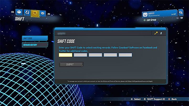 Kody SHiFT Codes możesz wprowadzać na dwa główne sposoby - Co to są Shift Codes w Borderlands 3? - Borderlands 3 - poradnik do gry