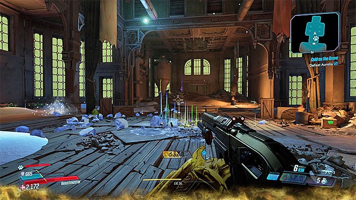 Po arenie biegają także zwykli przeciwnicy podlegli Aurelii i podobnie jak w innych walkach z bossami warto ich ignorować żeby w razie powalenia bohatera (Fight for Your Life) móc zaatakować któgeroś z nich i dokonać wskrzeszenia (Second Wind) - Aurelia | Trudni przeciwnicy w Borderlands 3 - Borderlands 3 - poradnik do gry