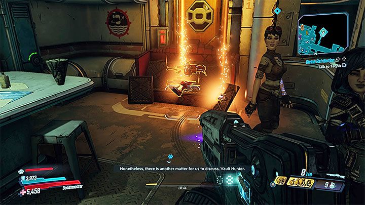 Powróć przez portal na arenę, na której walczyłeś z Niszczycielem - Divine Retribution | Solucja Borderlands 3 - Borderlands 3 - poradnik do gry