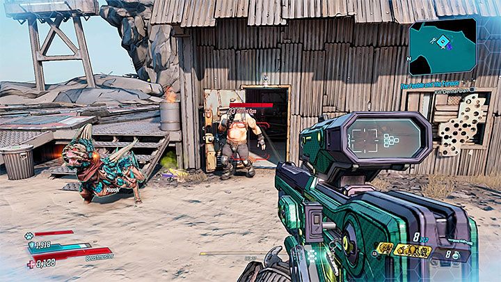 Trzecia lokacja do odwiedzenia to chatka dentysty - Pandora - powrót | Zadanie poboczne w Borderlands 3 - Borderlands 3 - poradnik do gry