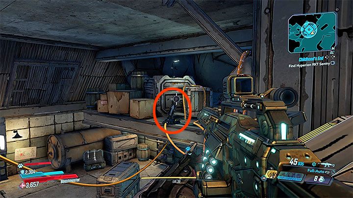 Teraz musisz znaleźć działko Hyperion RKT Sentry - Pandora - powrót | Zadanie poboczne w Borderlands 3 - Borderlands 3 - poradnik do gry